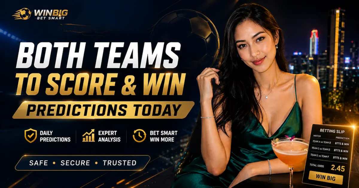 Both Teams To Score & Win Tips