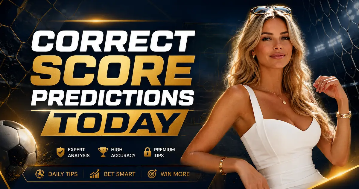 Correct Score Predictions Today